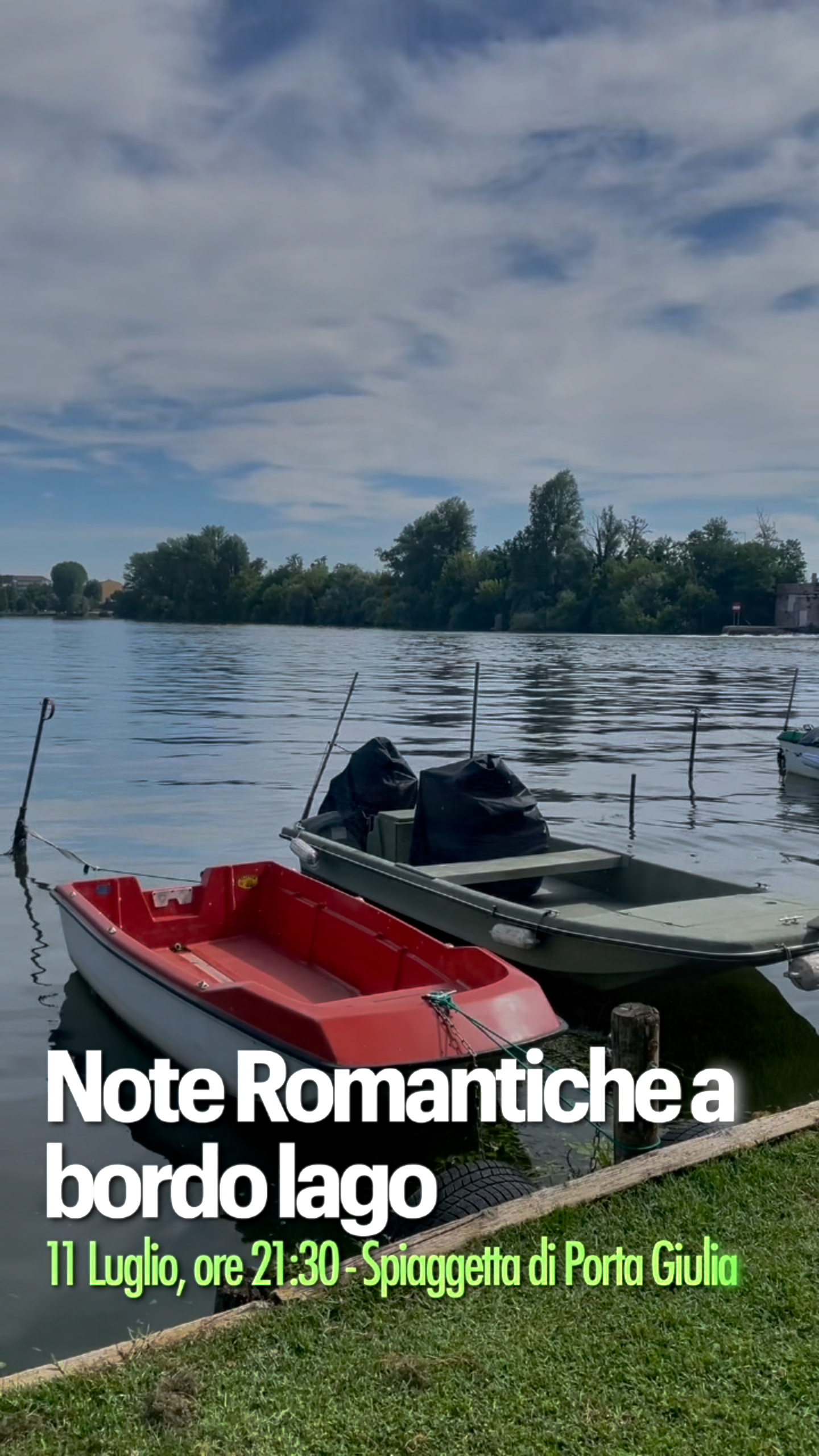 Romantische Klänge am Seeufer